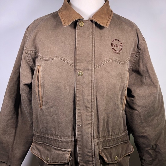 CABELA’S Zip and Snap Jacket with TNT Sports Logo - Picture 7 of 16